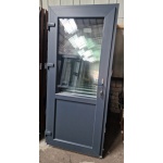 PVC ieejas durvis, 32mm antracit, 1a numurs